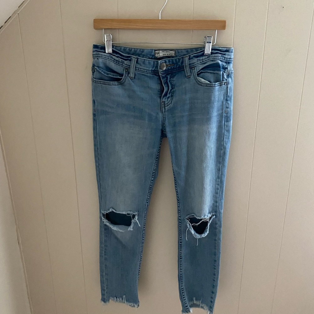 Free People crop jean